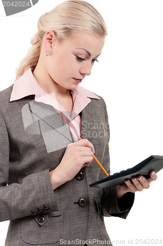 Image of Young businesswoman