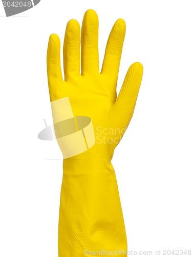 Image of Hand in glove