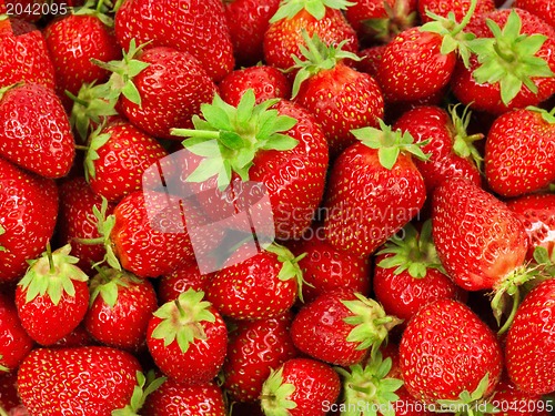 Image of Strawberry background