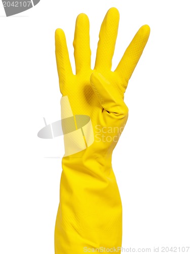 Image of Hand in glove