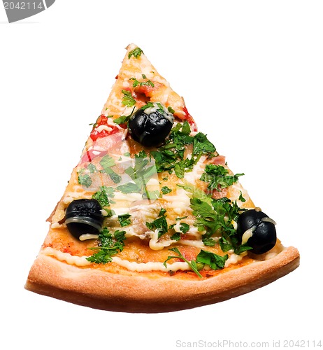 Image of slice pizza