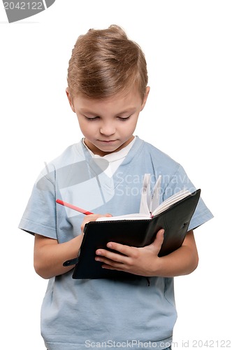 Image of Boy with book