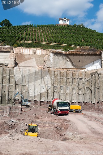 Image of Construction Site on the hill