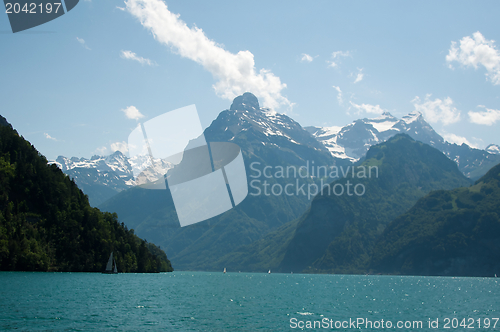 Image of Sailing In Lake Lucerne