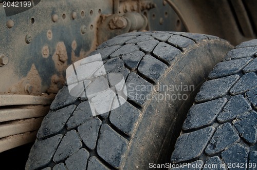 Image of Dump Truck Tires