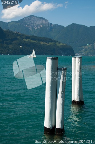 Image of Sailing In Lake Lucerne