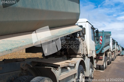 Image of Dump Trucks