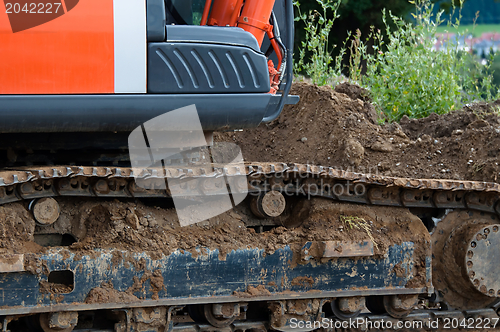 Image of Excavator detail
