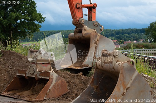 Image of Excavator shovels