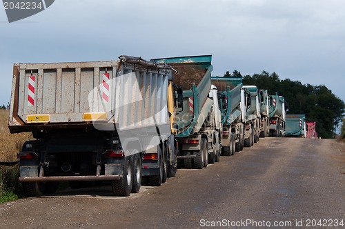 Image of Dump Trucks