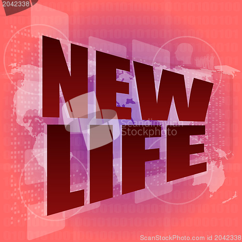 Image of New life digital technologies on employment at people