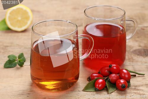 Image of Rooibos and rosehip tea