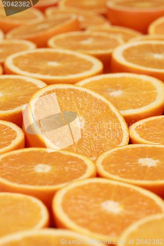 Image of Sliced oranges