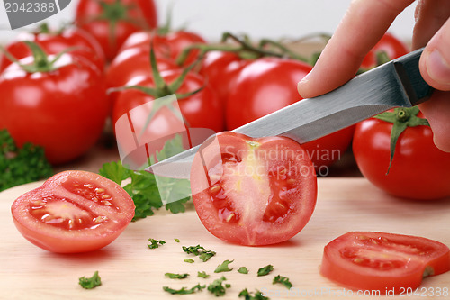 Image of Sliced tomato