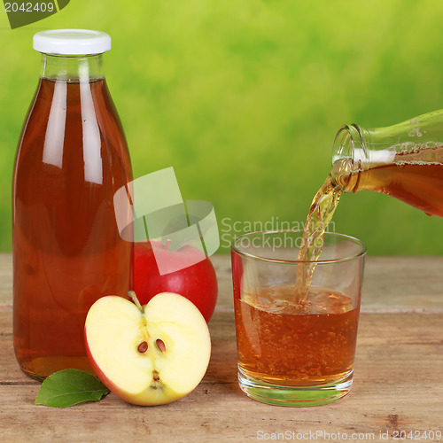 Image of Fresh apple juice