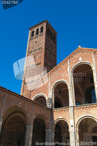 Image of Sant Ambrogio church, Milan