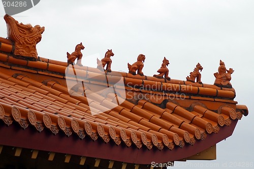 Image of budhist temple detail