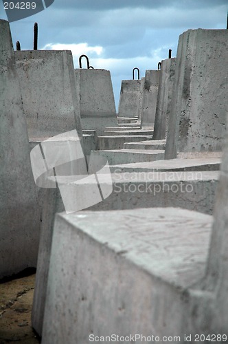 Image of cement blocks
