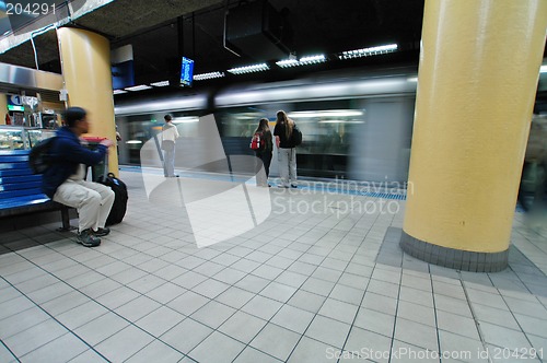Image of metro station