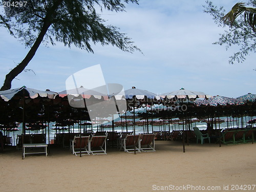 Image of Evening beach scene