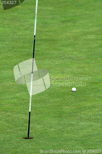 Image of playing golf