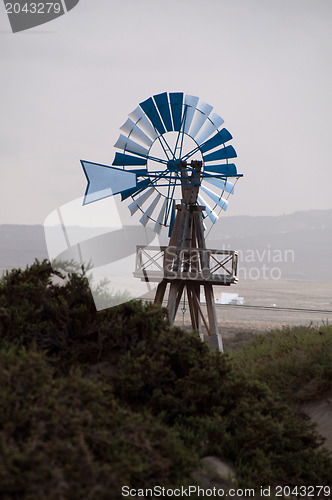 Image of Typical Old Windmill on Lanzarote