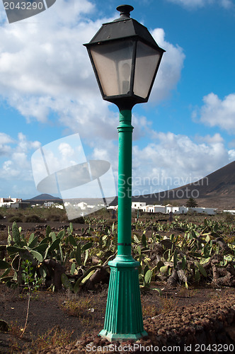 Image of A view of Lanzarote, in the Canary Islands, Spain