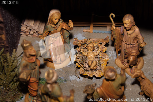 Image of Christmas Nativity Scene