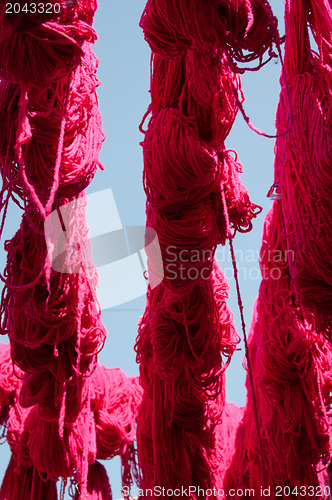 Image of Dyed Yarn