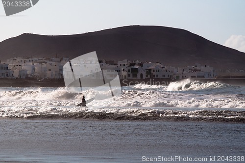 Image of Sunset Surfer