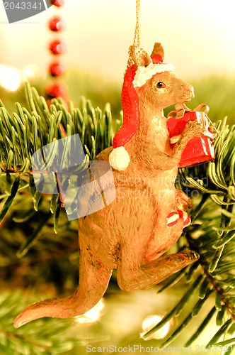 Image of Christmas Tree Decoration: Australian Kangaroo