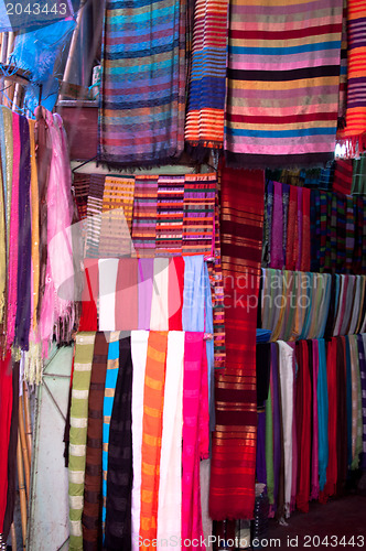 Image of Colorful Scarves