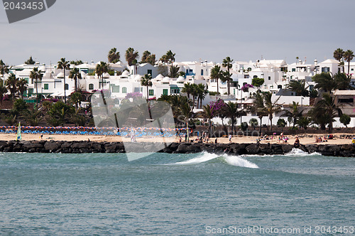 Image of The Beach Of Costa Teguise, Lanzarote