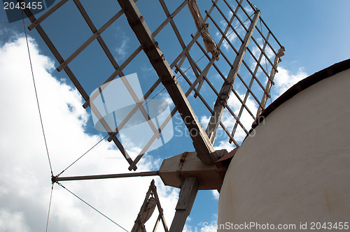 Image of Old Windmill Detail