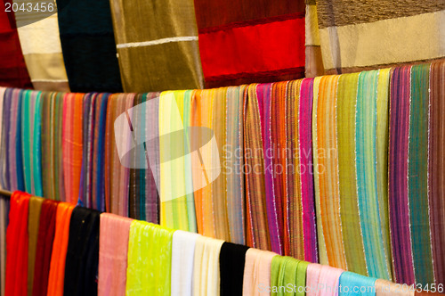 Image of Colorful Scarves