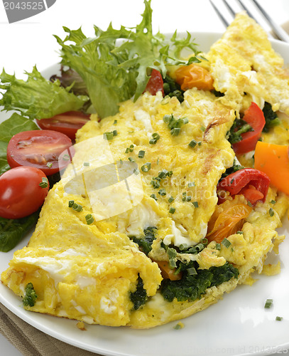 Image of Omelet With Vegetables