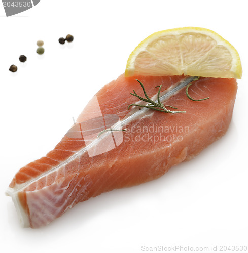 Image of Raw Salmon Fillet