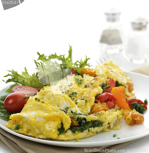 Image of Omelet With Vegetables