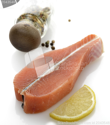 Image of Raw Salmon Fillet