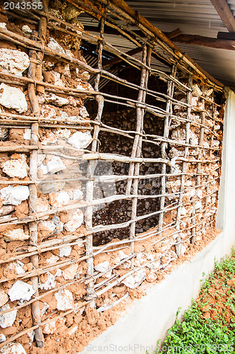 Image of Building house in Africa