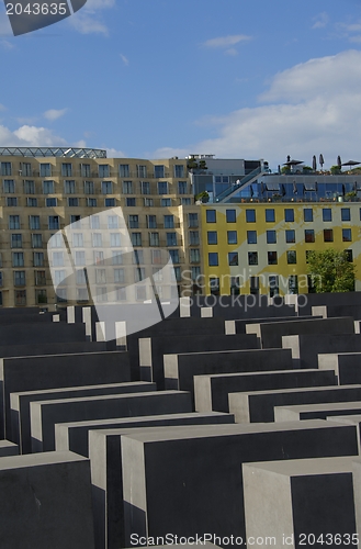 Image of Holocaust Memorial in Berlin, Germany