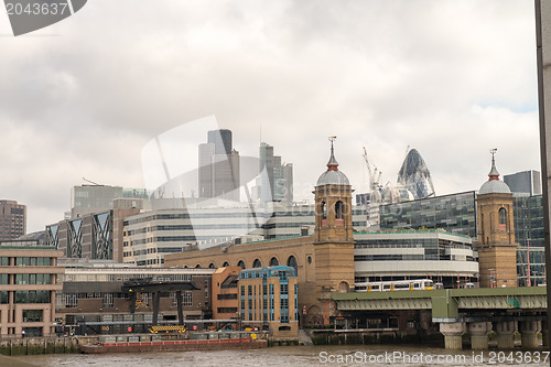 Image of Modern Buildings and Architecture of London in Autumn