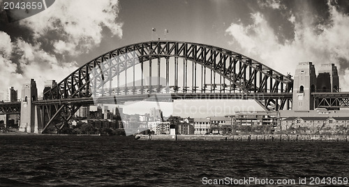 Image of Sydney Harbour Bridge and Australian Sky
