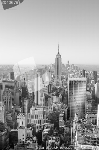 Image of New York City Manhattan Skyline and Skyscrapers