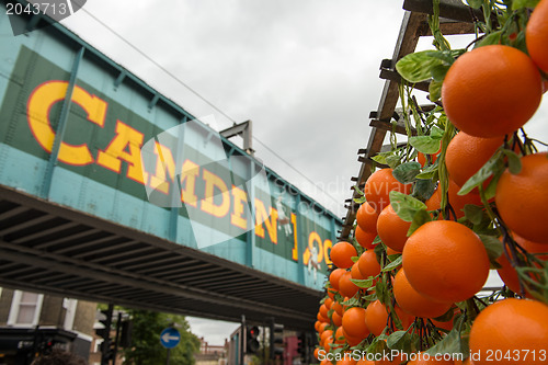Image of Famous Camden Market in London