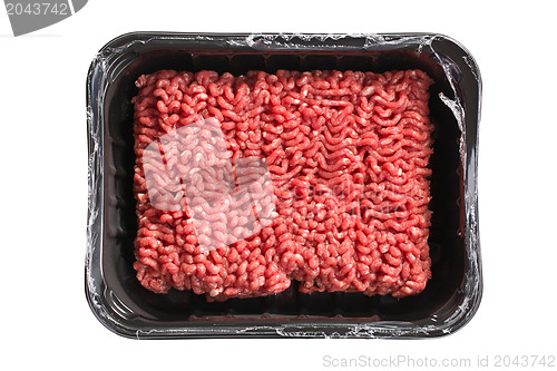 Image of raw minced meat