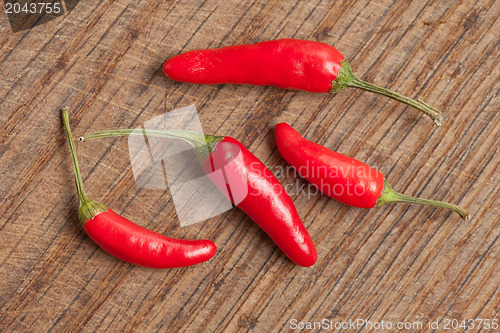 Image of red hot peppers