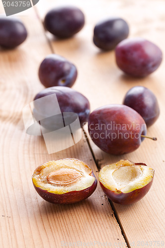 Image of fresh plums