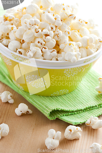 Image of popcorn in bowl