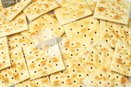 Image of Stacks of crackers